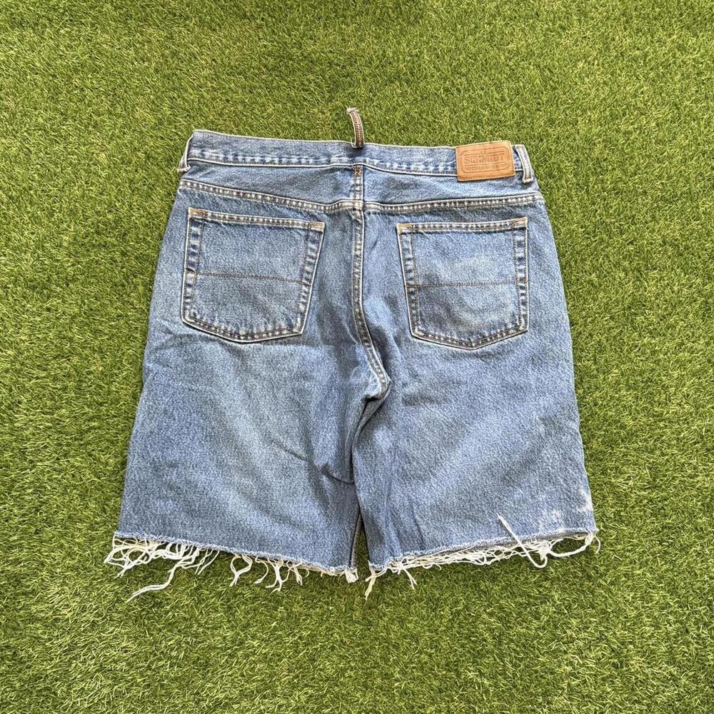 Vintage 90s Blue Jean Shorts Waist 35
